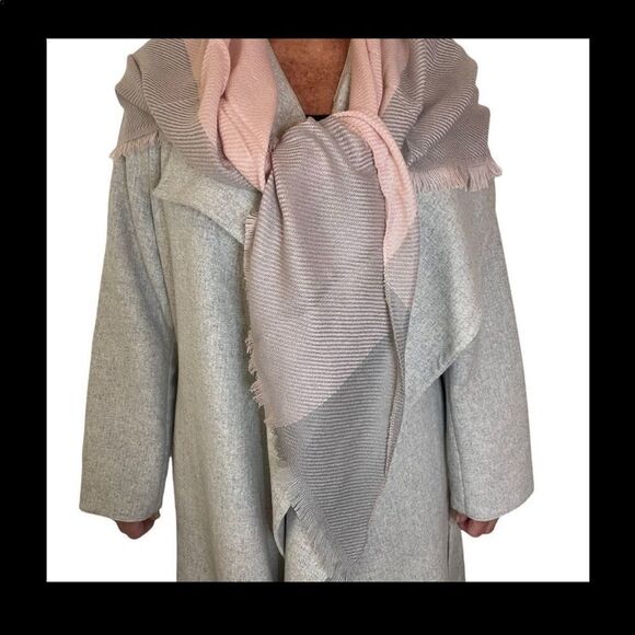 MULTI SEASON OVERSIZED PLAID BLANKET SCARF - Picture 3 of 4